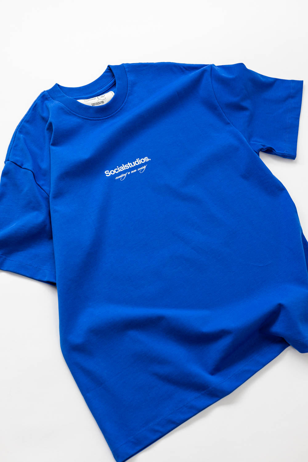 Social Studio SS25 T-Shirt Blue