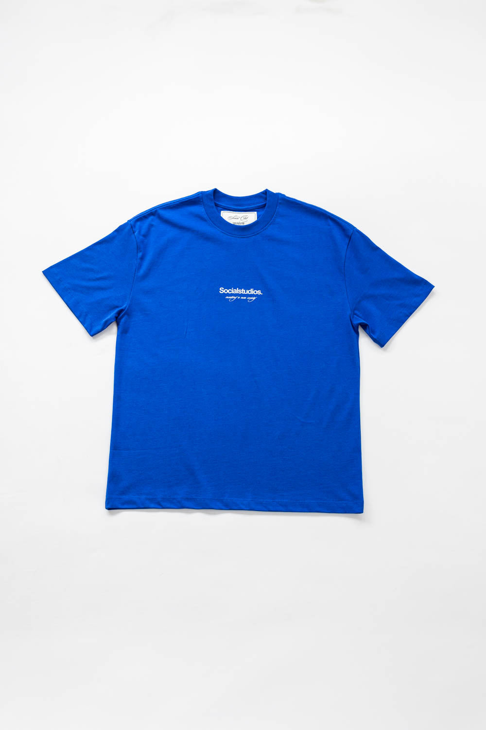 Social Studio SS25 T-Shirt Blue