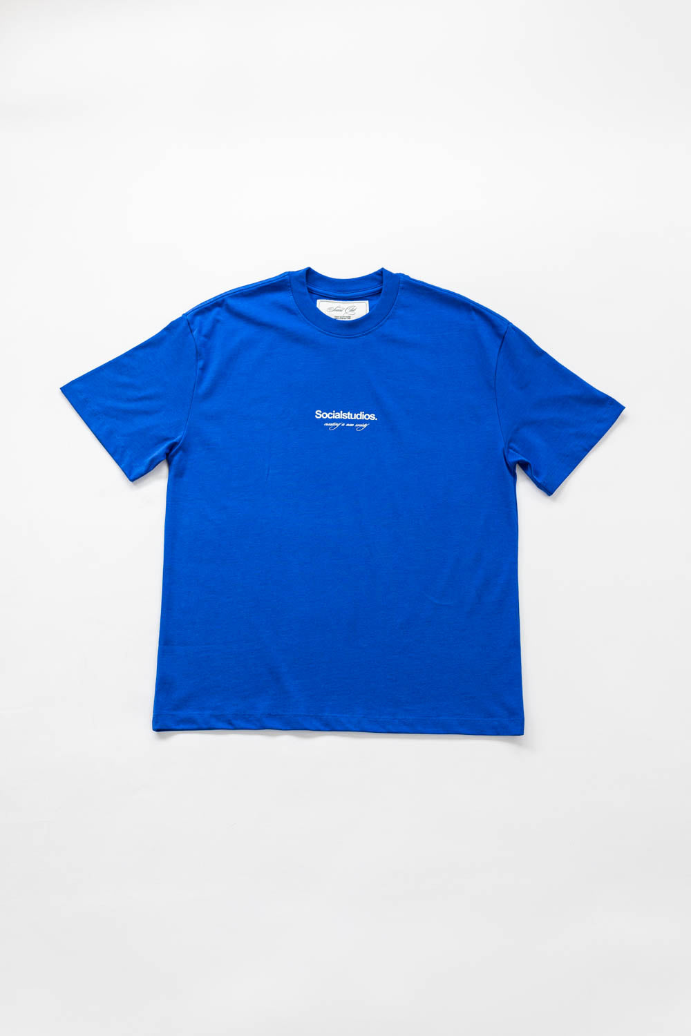 Social Studio SS25 T-Shirt Blue