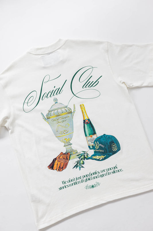 Social Studio SS25 T-Shirt 'Champion' White