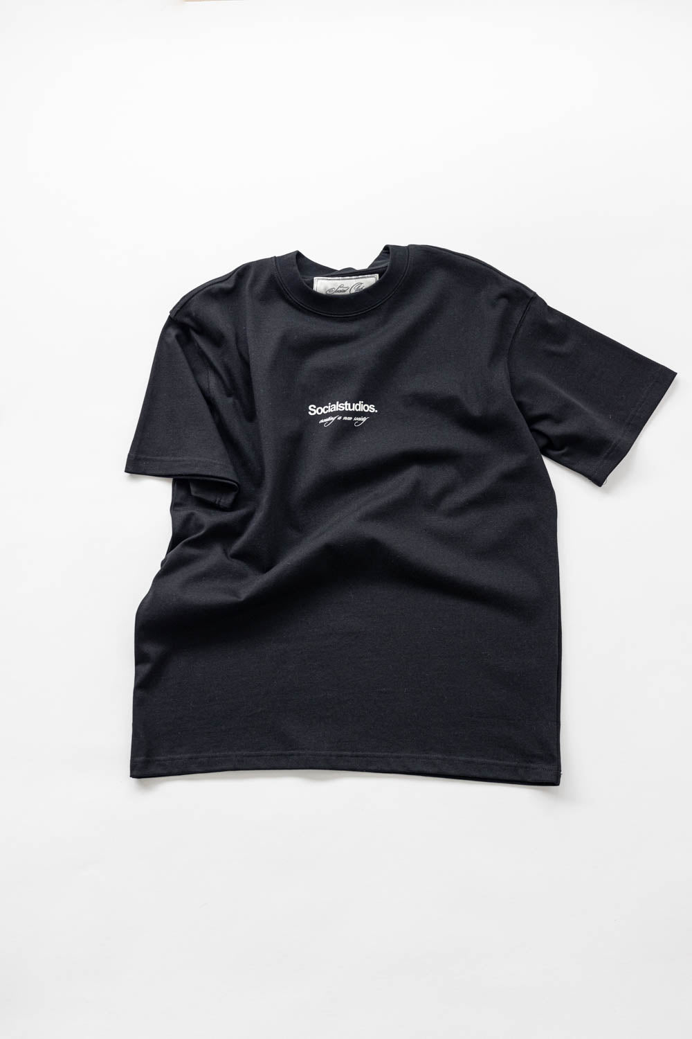 Social Studio SS25 T-Shirt Black