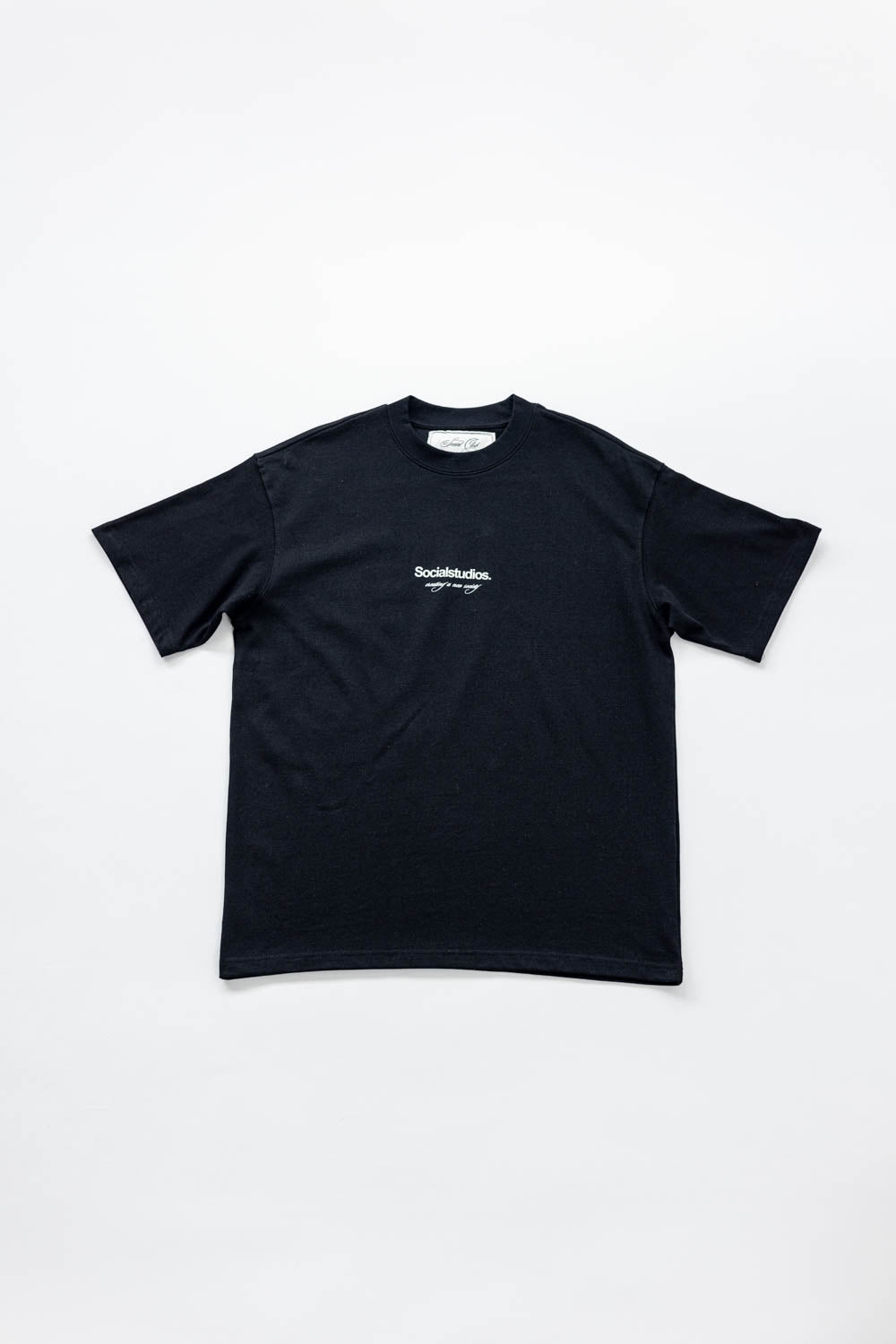 Social Studio SS25 T-Shirt Black