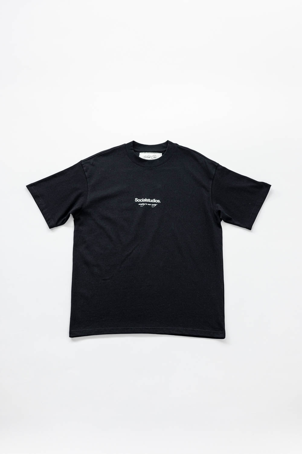 Social Studio SS25 T-Shirt Black