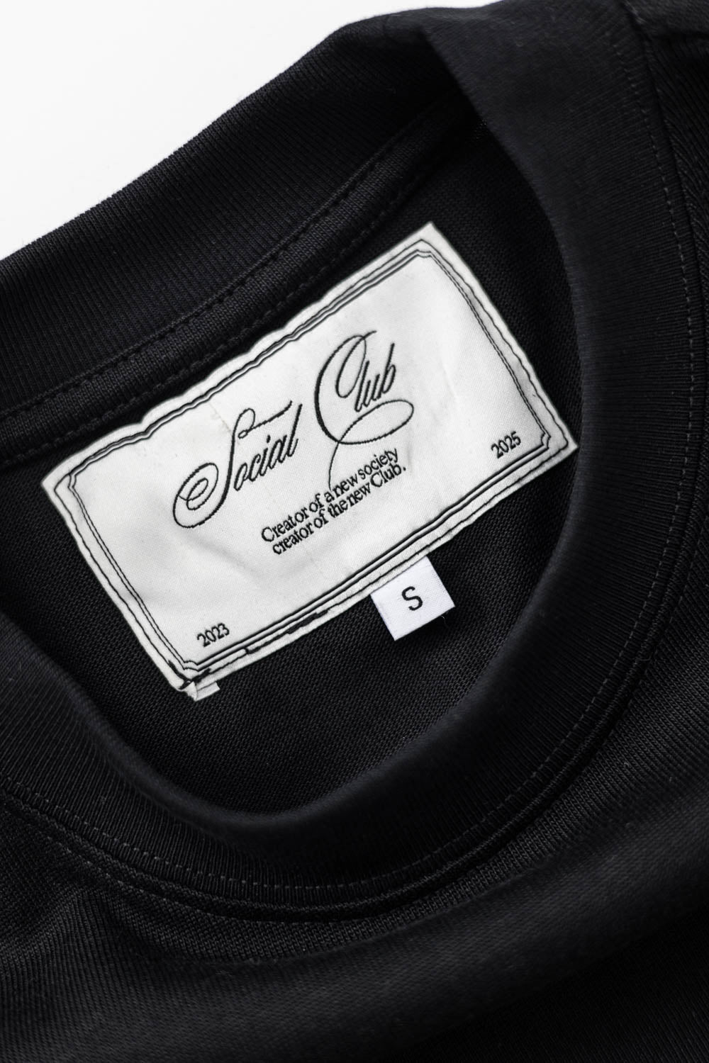 Social Studio SS25 T-Shirt Black