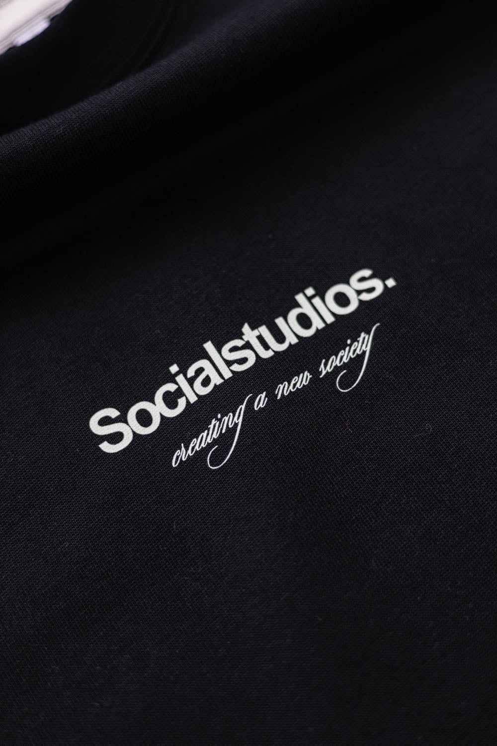 Social Studio SS25 T-Shirt Black