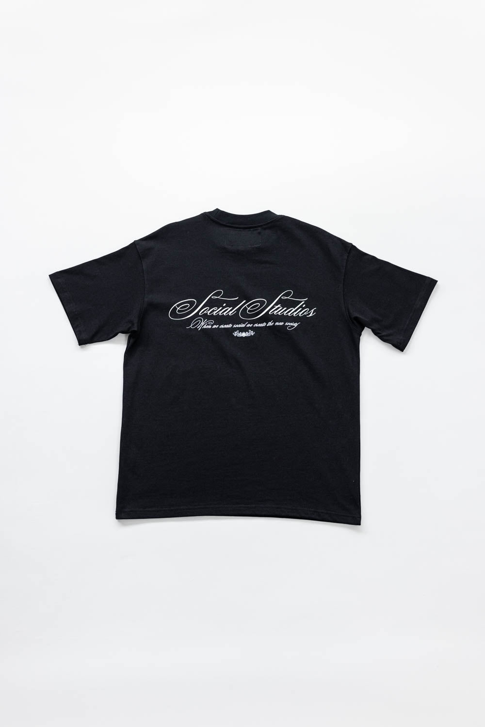 Social Studio SS25 T-Shirt Black