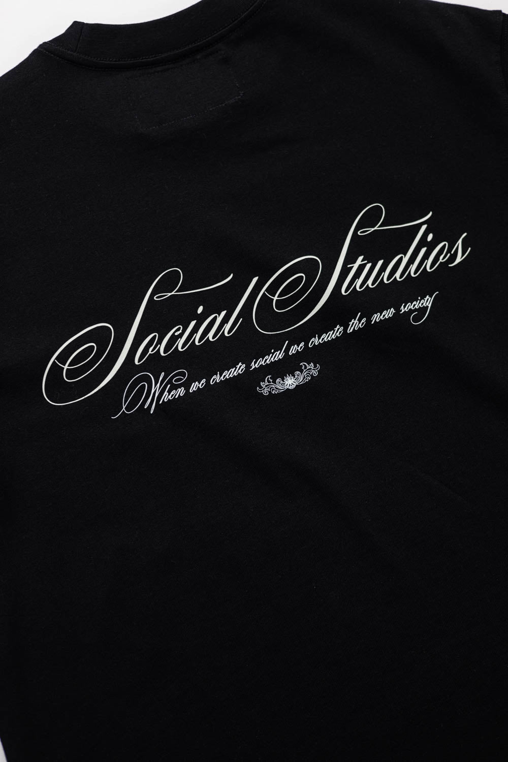 Social Studio SS25 T-Shirt Black