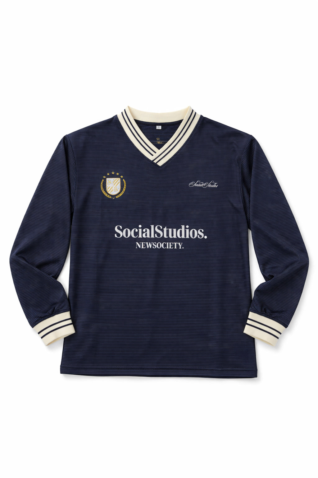 Social Studios Club Long Sleeve – Navy